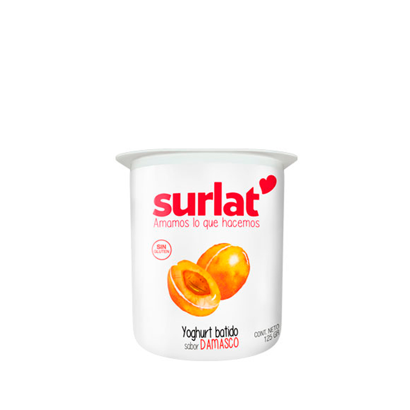 Yogurt Batido Surlat Damasco 110 grs