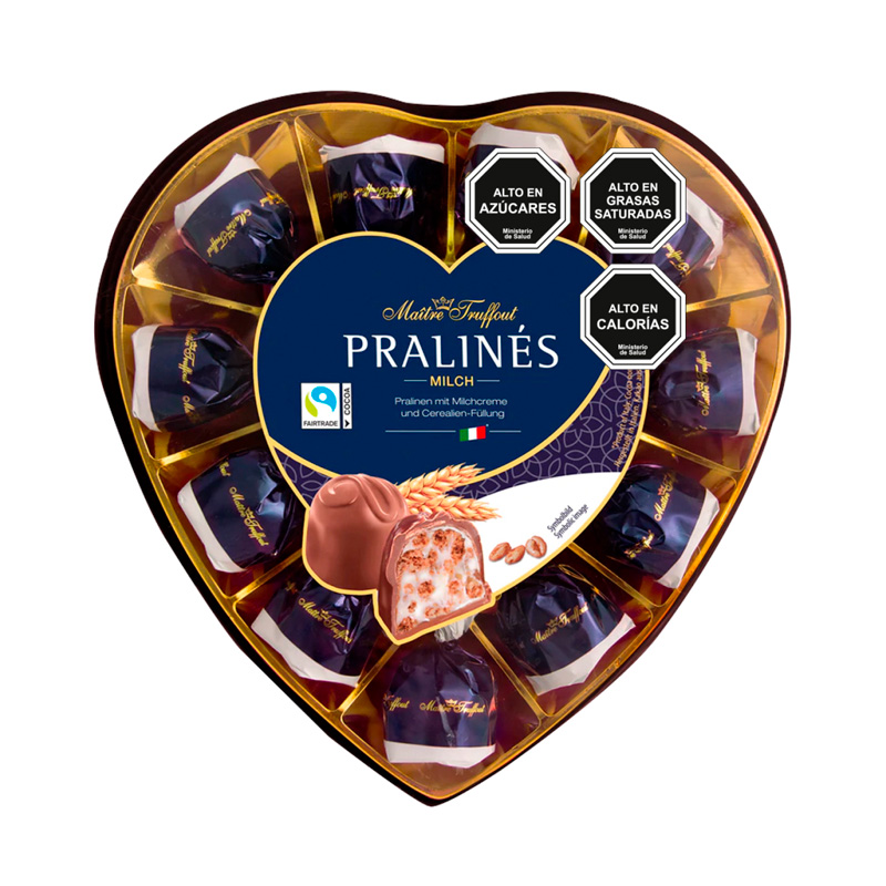 Bon Bon Maitre Corazón Milk 165 Grs
