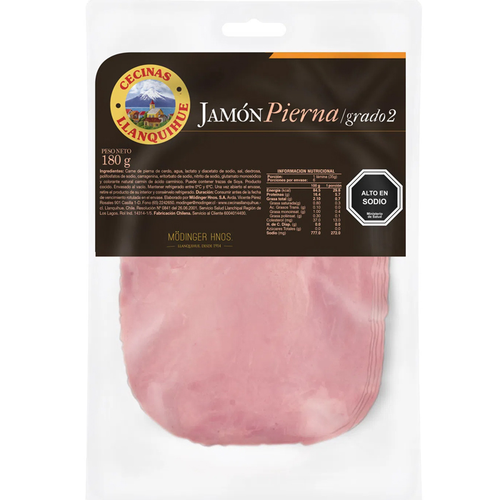 Jamon Pierna Llanq G2 Darfresh 180 Grs