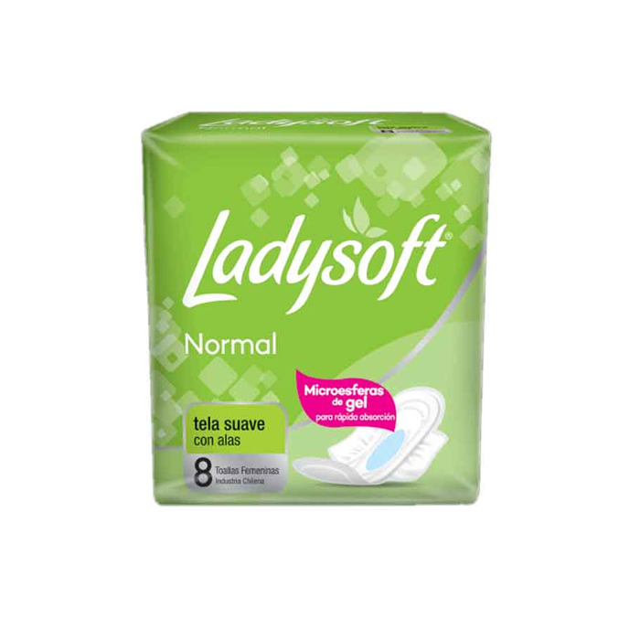 Ladysoft Normal Alas X 8 Un.