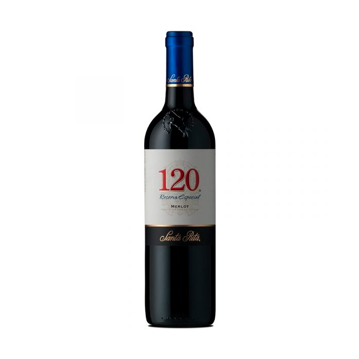 Vino 120 Medalla Real Reserva Merlot 750 cc