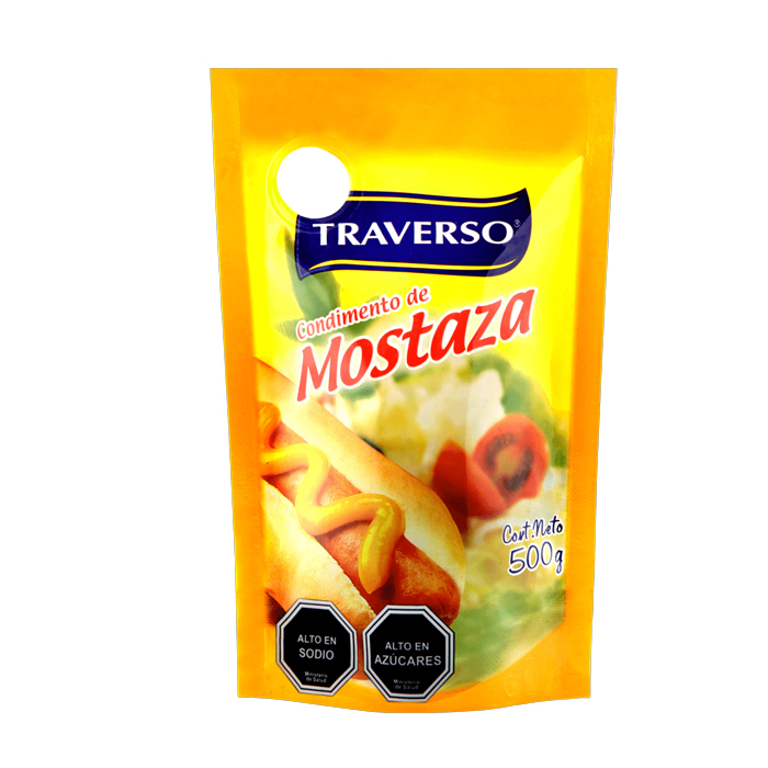Mostaza Traverso Doypack 500 gr