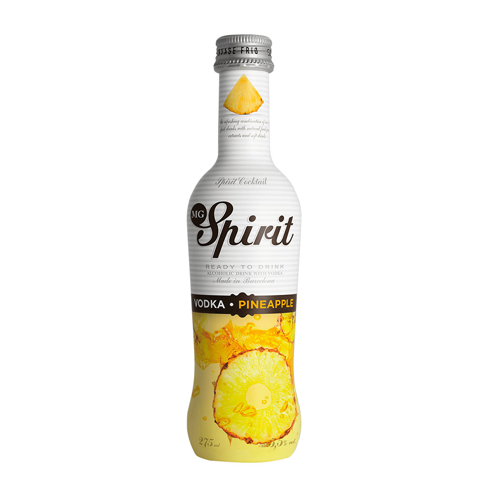 Vodka Spirit Pineapple 5.5 275 Ml