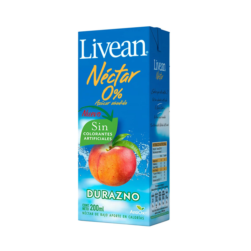 Néctar Livean Durazno 200 cc