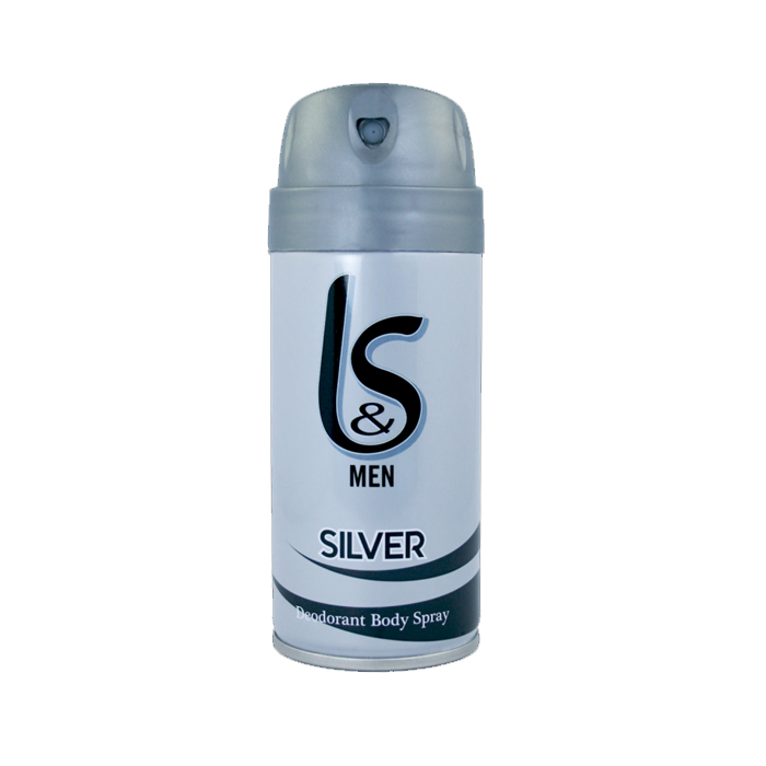 Desodorante LS Spray Men Silver 150 ml