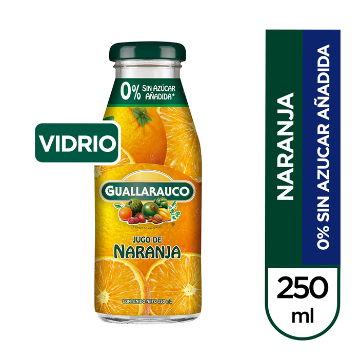 Jugo Guallarauco Naranja 250 Cc
