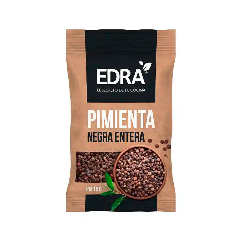 Pimienta Negra Edra Entera 15 Gr
