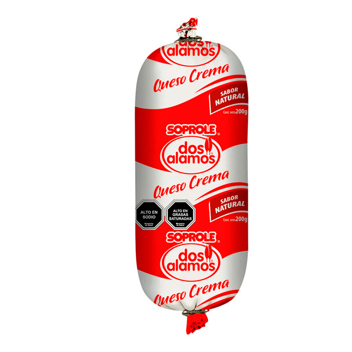 Queso Crema Soprole  Natural 200 G