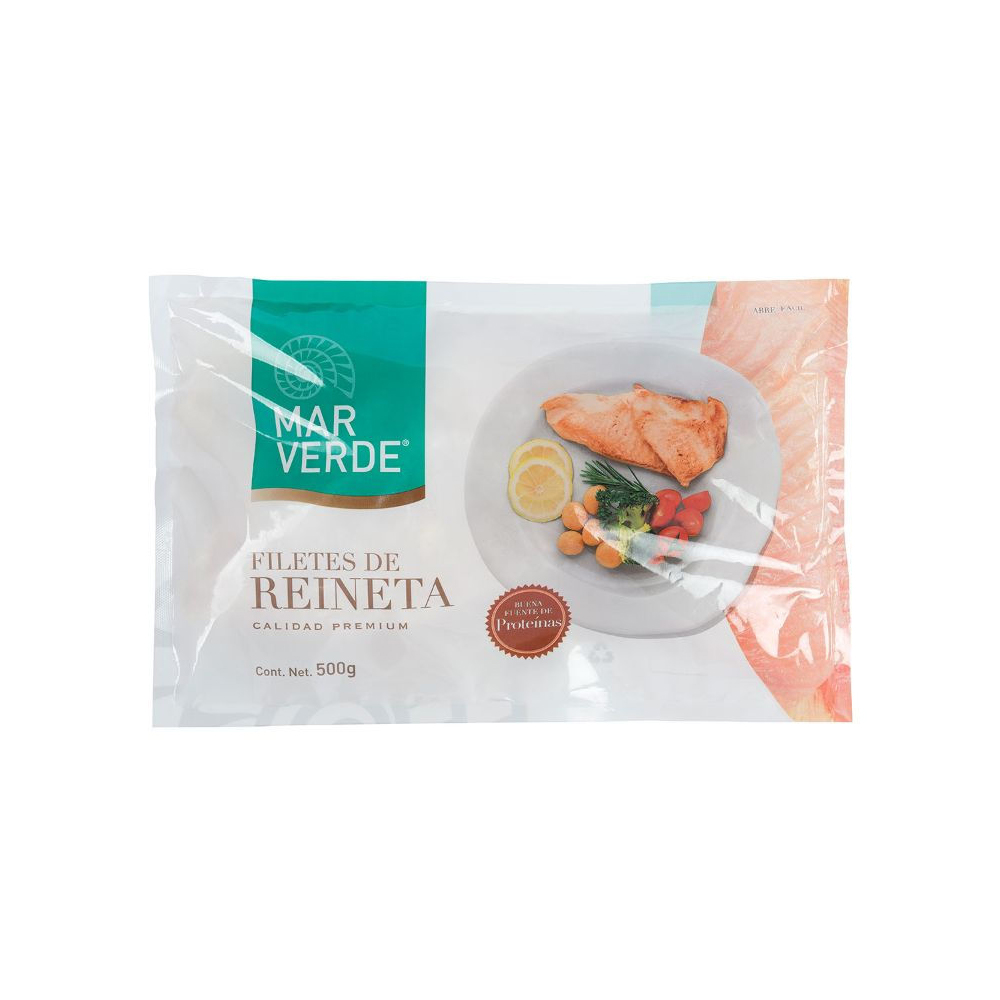 Filete Reineta Mar Verde S/Piel 500 gr