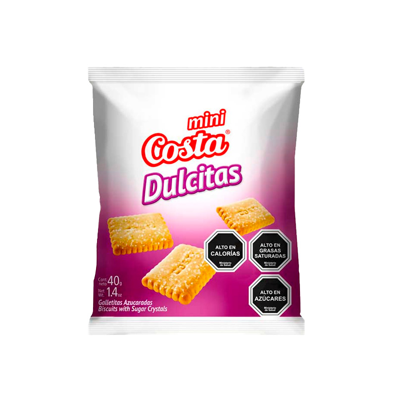 Galleta Costa Mini Dulcitas 40 Grs