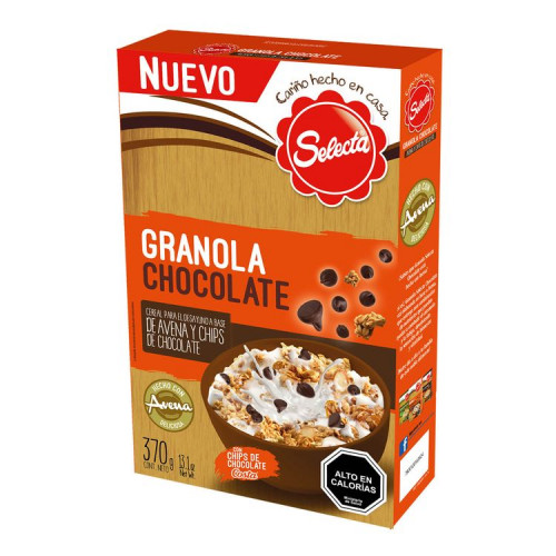 Granola Selecta Chocolate 370 Grs