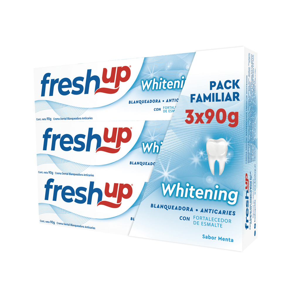 Pasta dental Fresh Up Whitening Pack 3 x 90 Grs