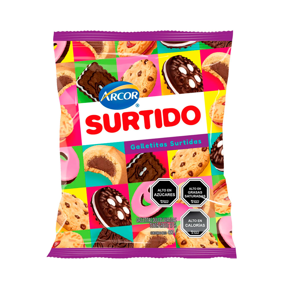 Galleta Arcor Surtido 400 Gr