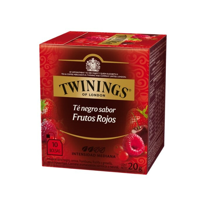 Té Twinings 4 Frutos Rojos 10 Bolsas