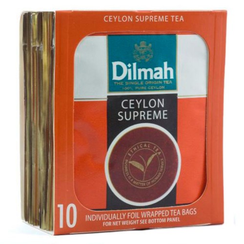 Té Dilmah Ceylan Supreme 10 Bolsitas