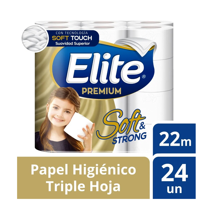 Higienico Elite Soft And Strong 24Rll 22Mts