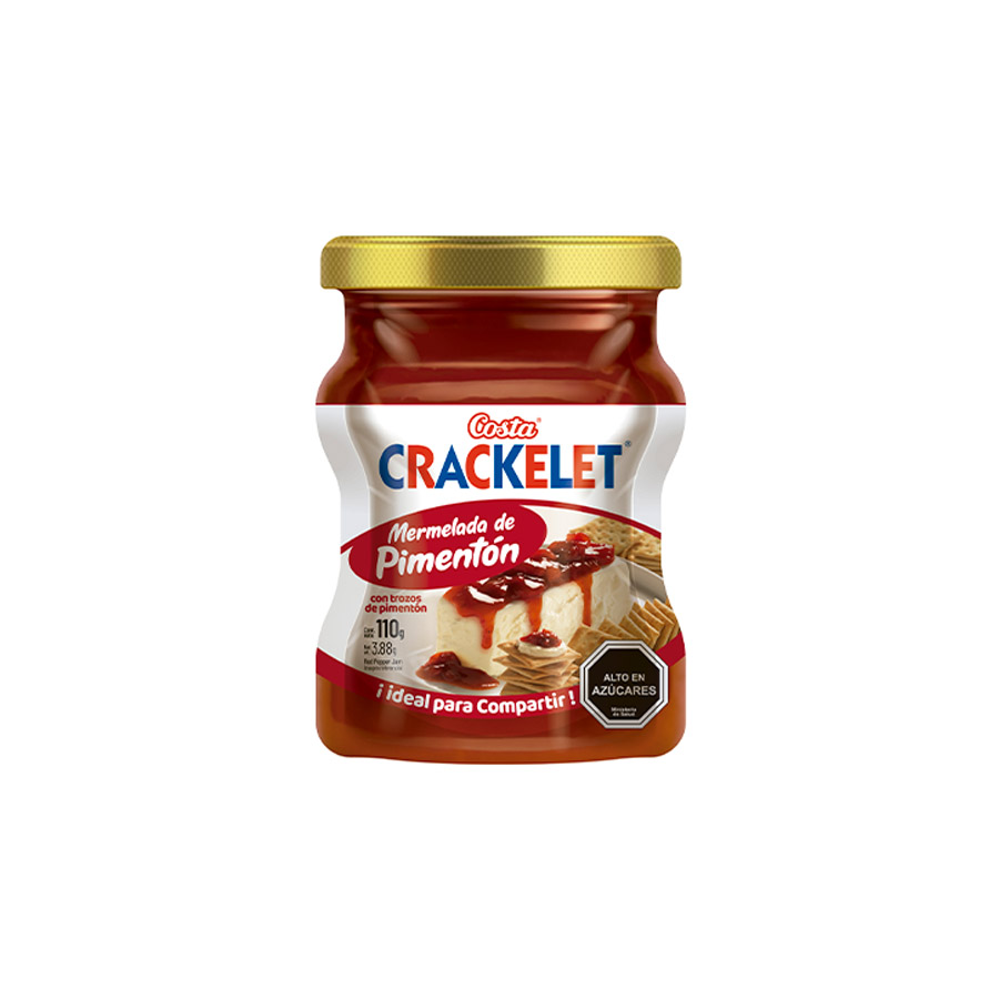Mermelada Crackelet Pimenton 110 gr