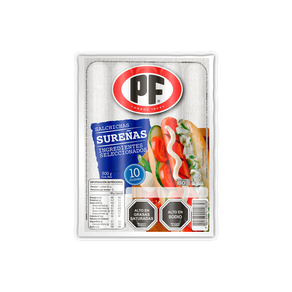 Salchicha Sureñas PF 500 gr