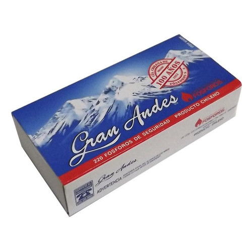 Fósforos Gran Andes 220 Unidades