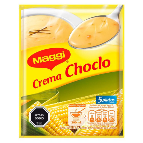 Crema Maggi Choclo 79 Grs