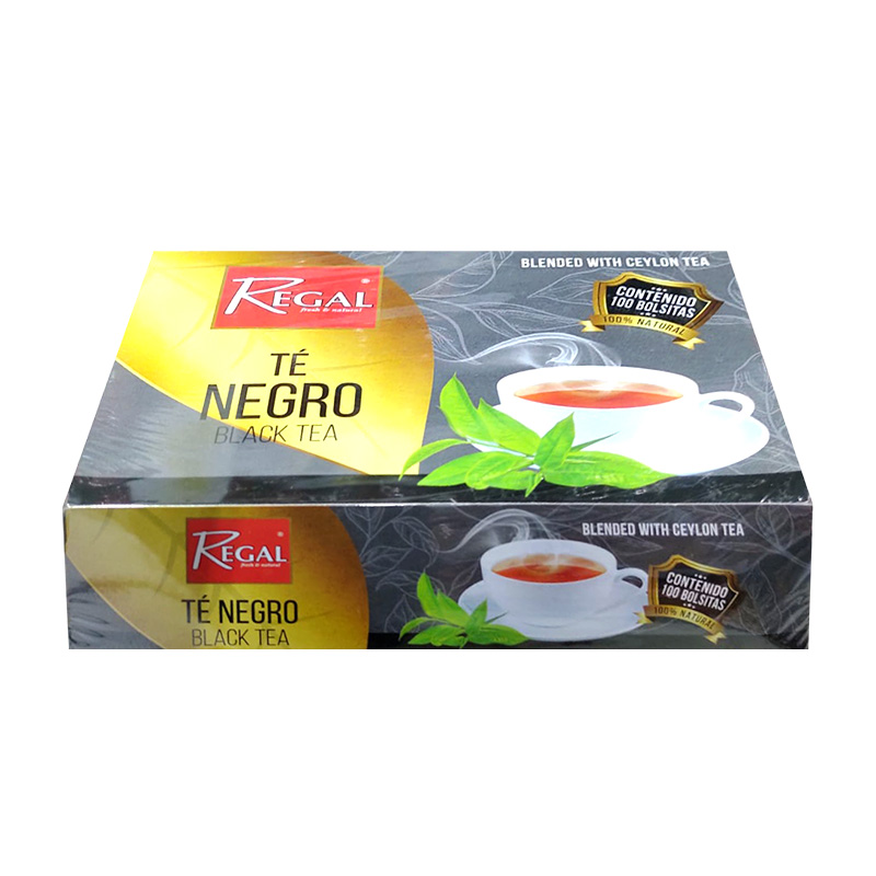 Té Negro Ceylon Regal 100 Bolsitas 