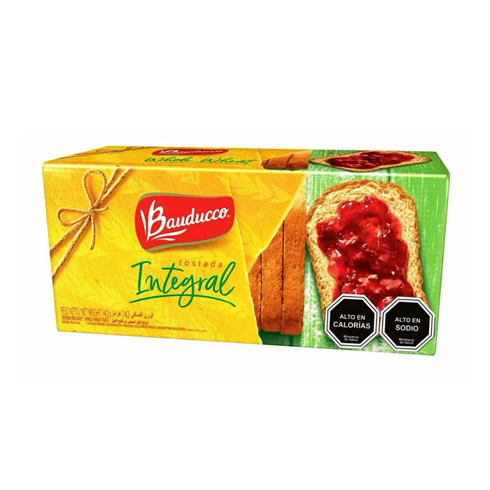 Tostadas Bauducco Integral 142 gr