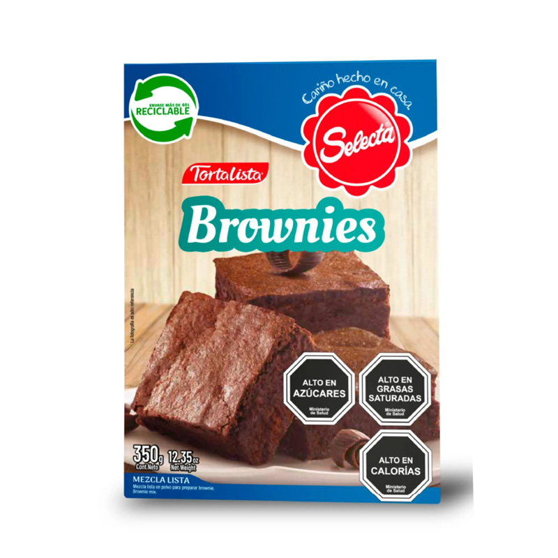 Pre Mezcla Brownies Tortalista 350 grs 