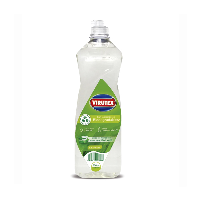 Lavaloza Virutex Biodegradable 500 cc