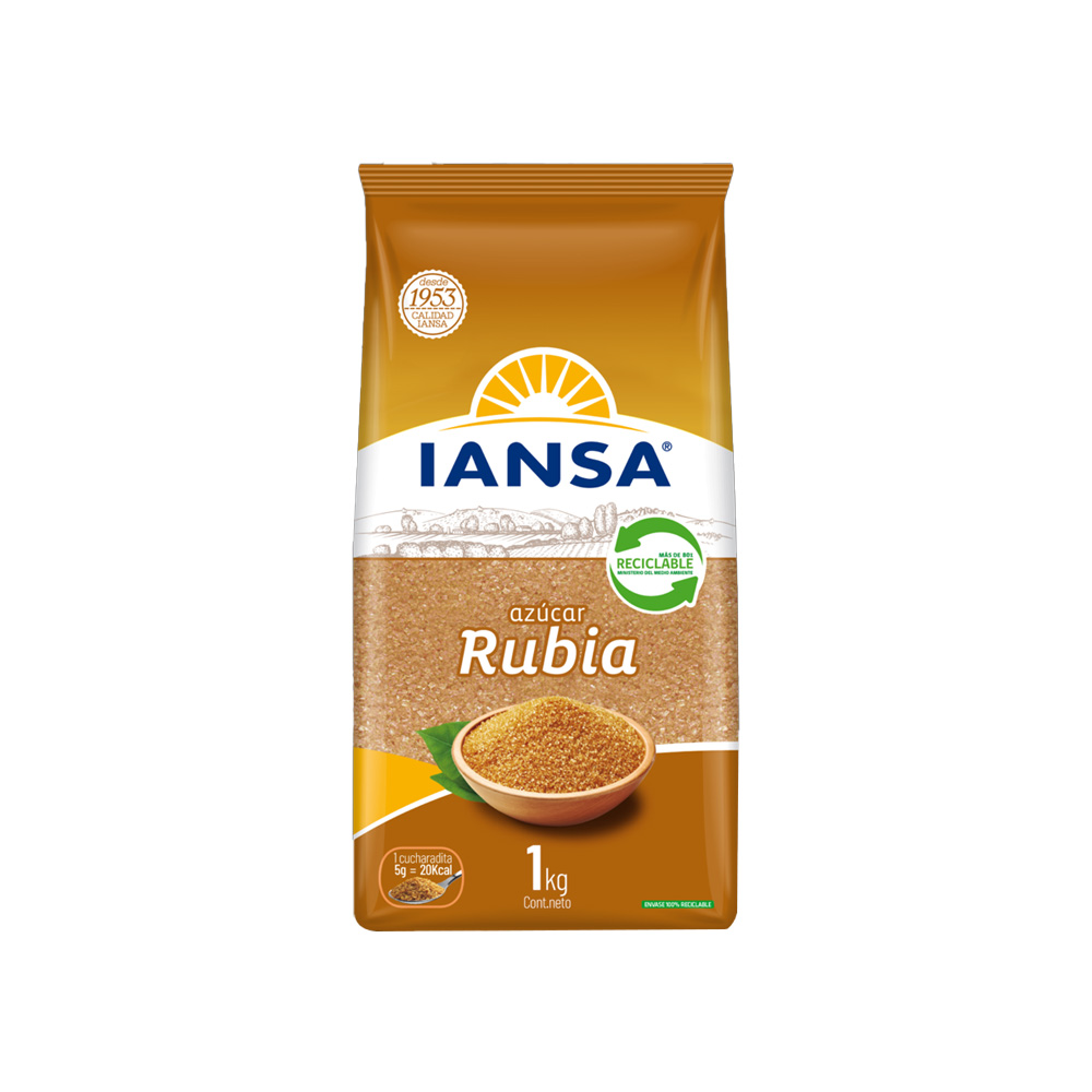 Azúcar Iansa Dorada 1 kg