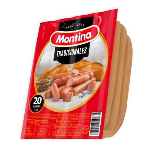 Salchicha Tradional Montina kilo