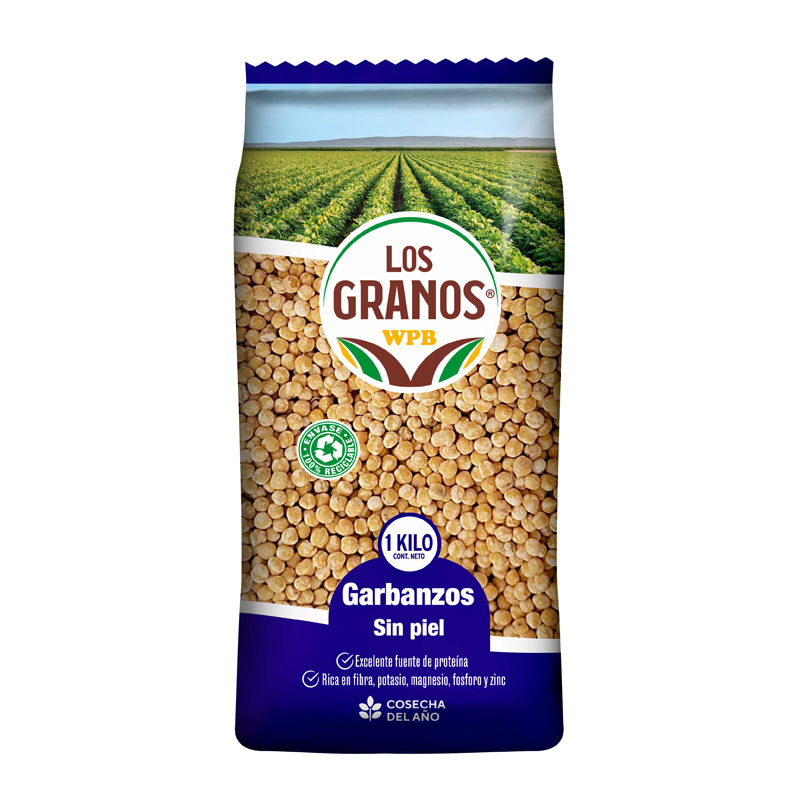 Garbanzos Los Granos Sin Piel Kilo