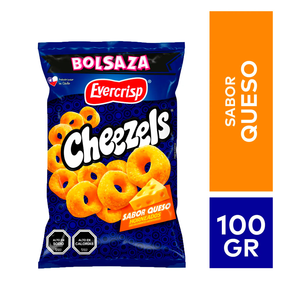 Cheezels Queso 100 Gr