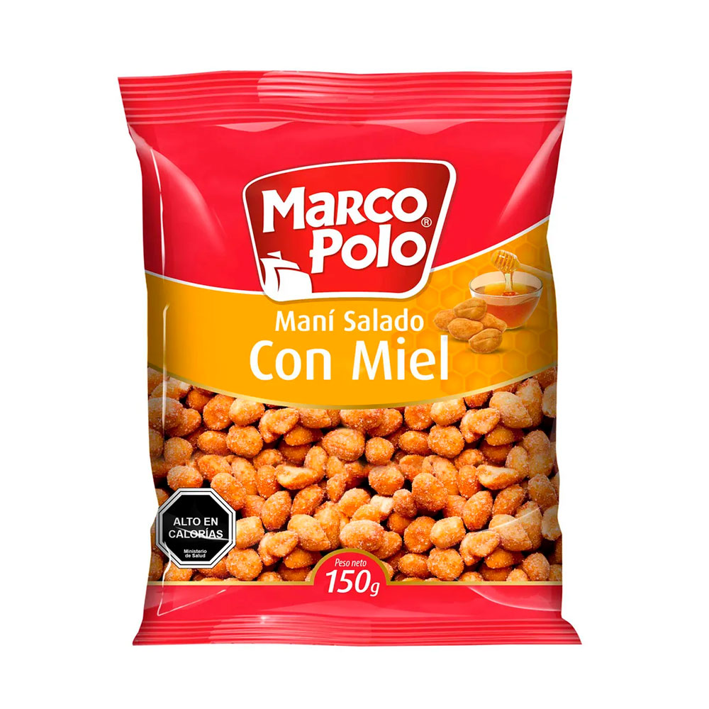 Maní C/Miel 150 Gr Marco Polo