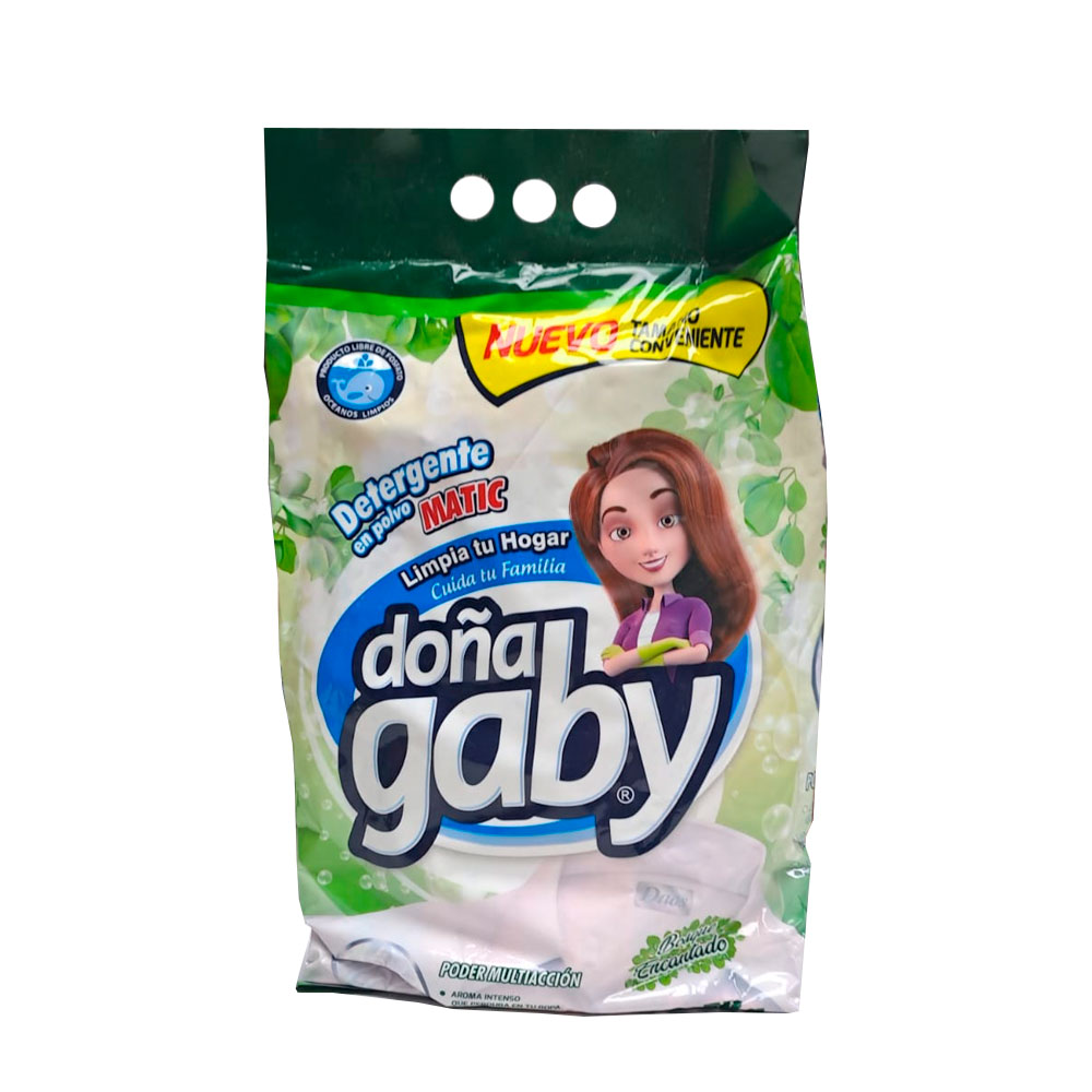Detergente Polvo Doña Gaby Bosque 3 Kg