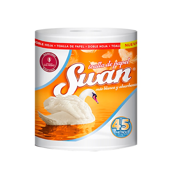 Tolla Papel Swan  Dh Roll 45 Mts