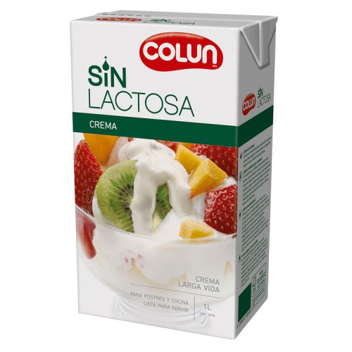 Crema Sin Lactosa Colun 1 L
