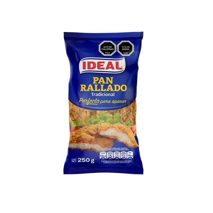 Pan Rayado Ideal 250 Gr