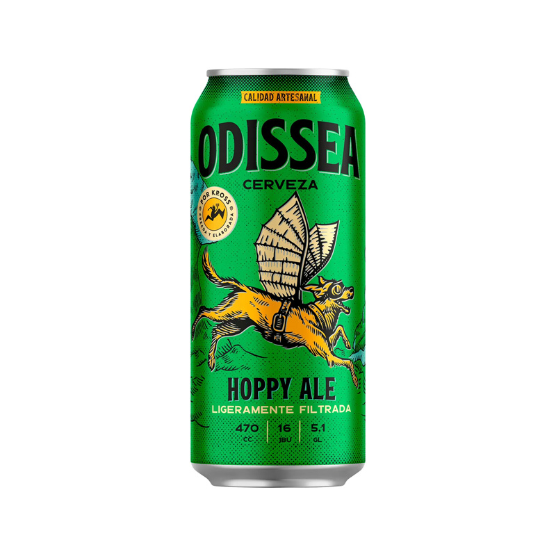 Cerveza Odissea Lata 470 cc