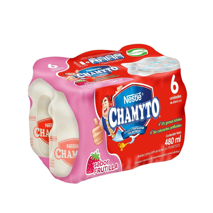  Chamyto Frutilla Pack 6 unidades 