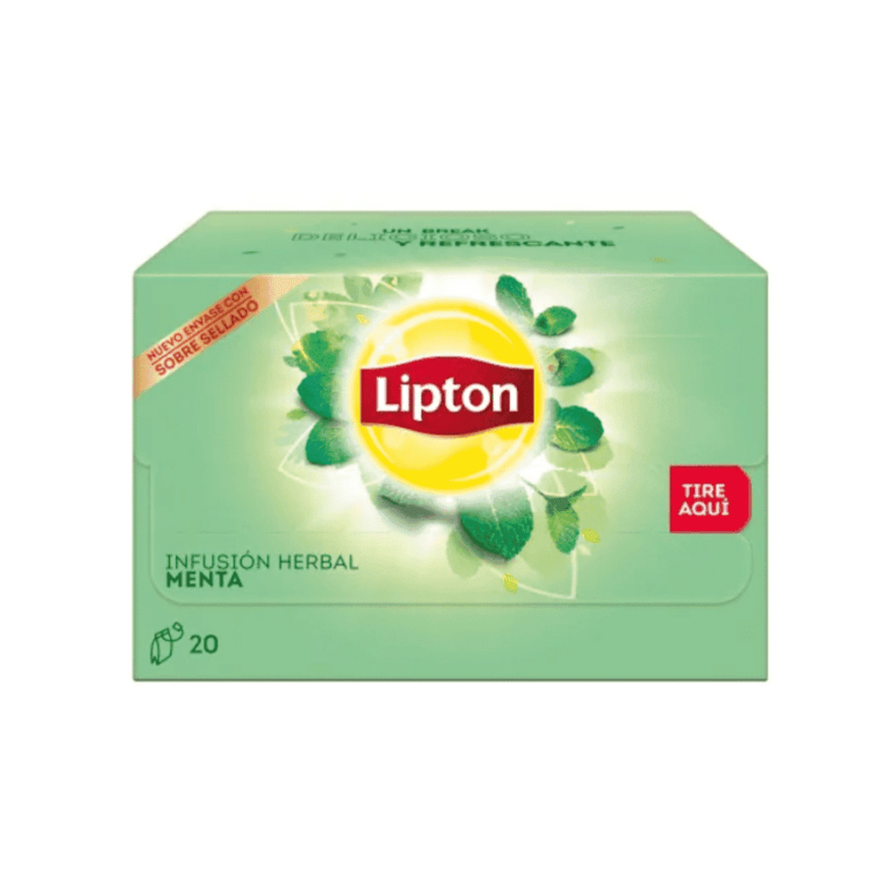 Té Lipton Infusión Menta 20Bls