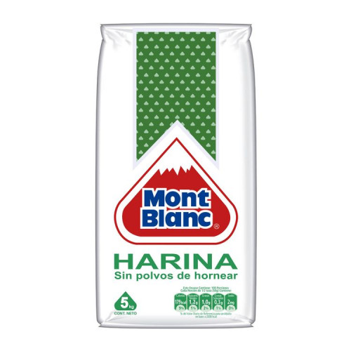 Harina Mont Blanc S/P 5 Kilos