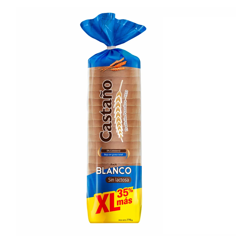 Pan Molde Blanco Castaño Xl 770 Grs