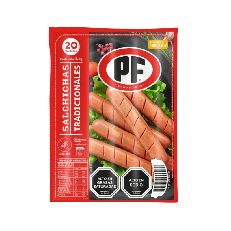 Salchicha Tradicional Pf 1 Kg