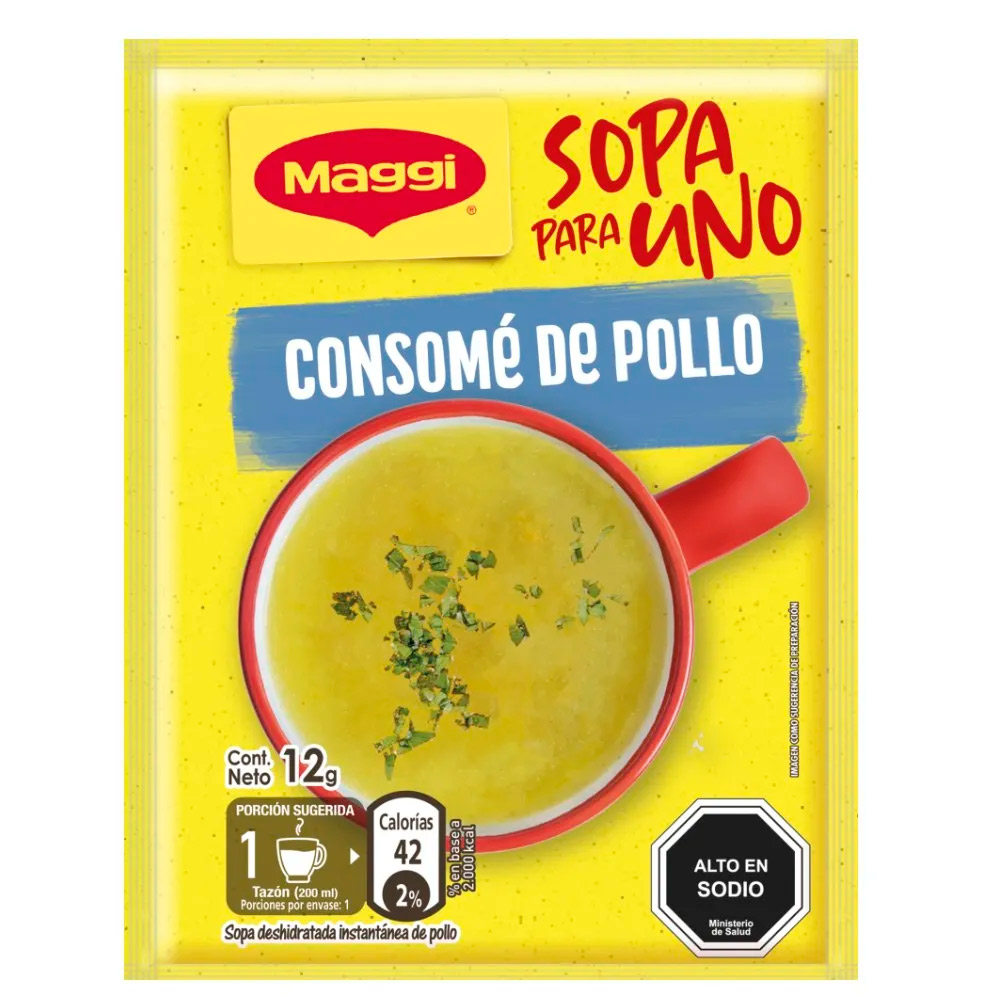 Sppu Maggi Consome De Pollo 12Gr