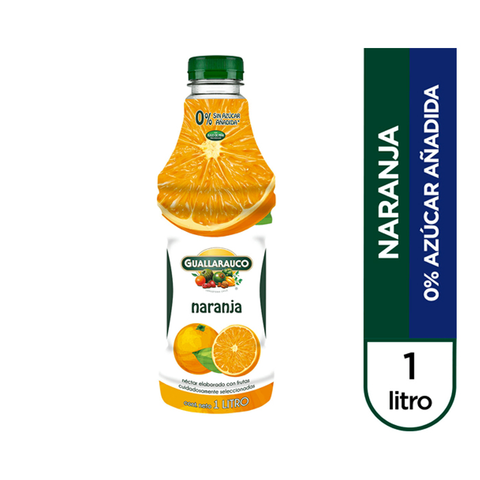 Nectar Guallarauco Naranja Pet 1Lts