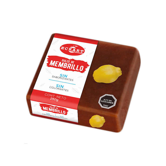 Dulce Membrillo Eckart Pan 250 Grs