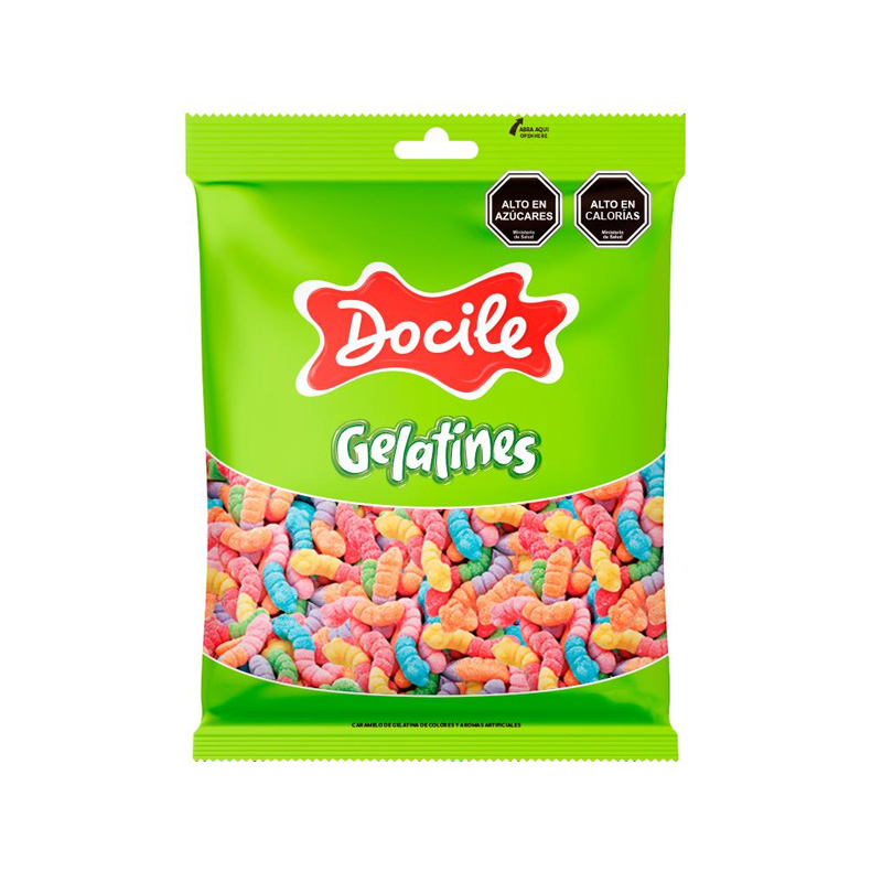 Gomitas Docile Culebras Cítricas 80 grs