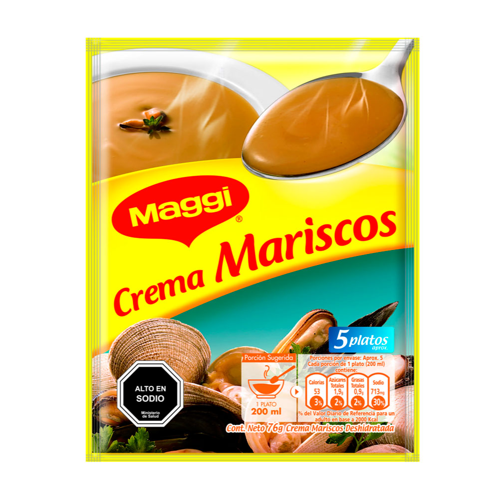 Crema Maggi Mariscos 45 gr