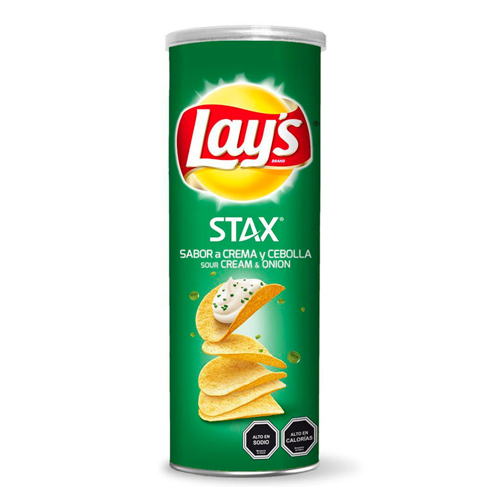 Papa Stax Cebolla 134 Grs