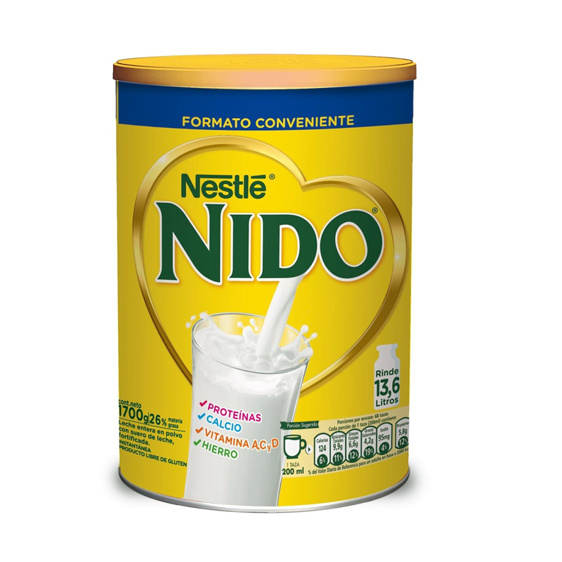 Leche Nido Instantánea 1700 Grs.